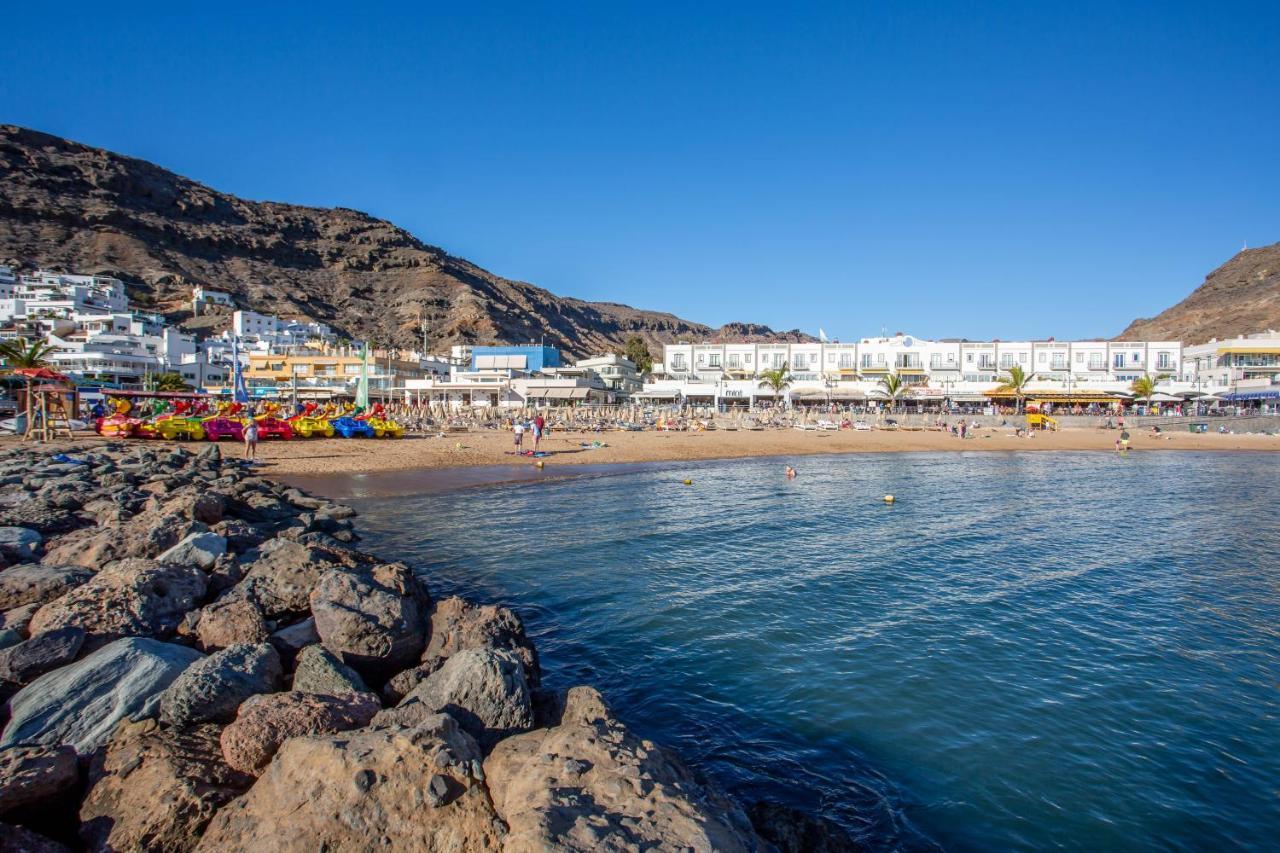 Ribera Del Puerto - Luxe Apartement With Great Terrace And Sea View Puerto De Mogan Exterior photo