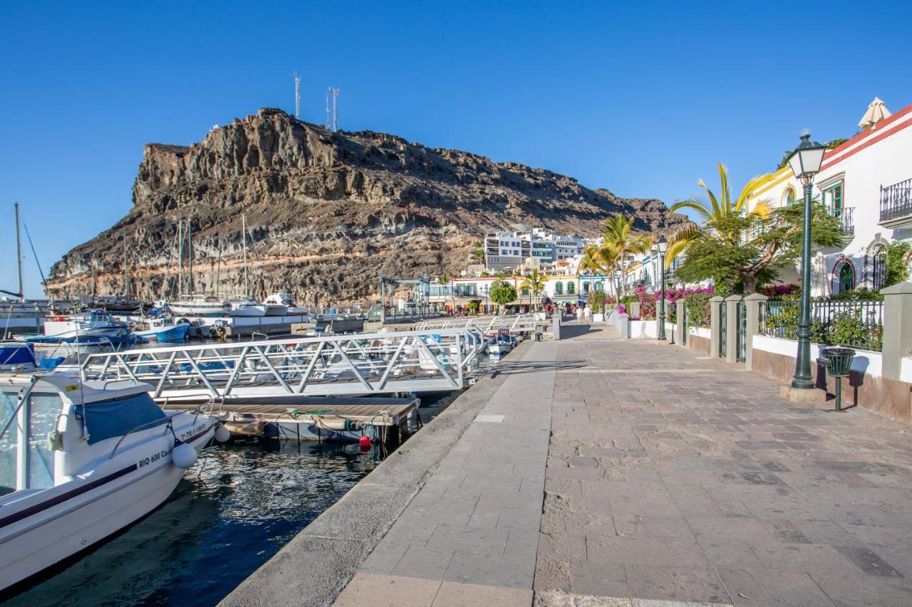 Ribera Del Puerto - Luxe Apartement With Great Terrace And Sea View Puerto De Mogan Exterior photo
