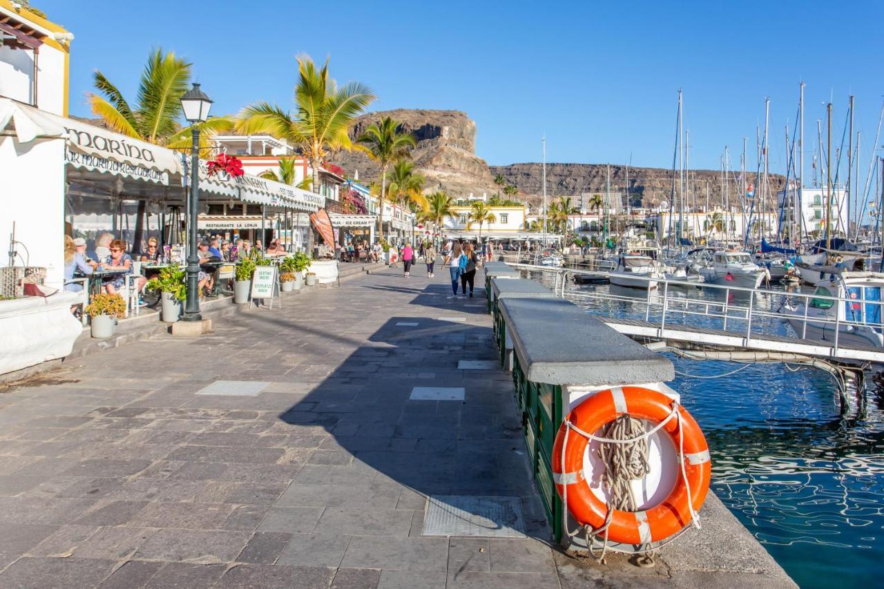 Ribera Del Puerto - Luxe Apartement With Great Terrace And Sea View Puerto De Mogan Exterior photo