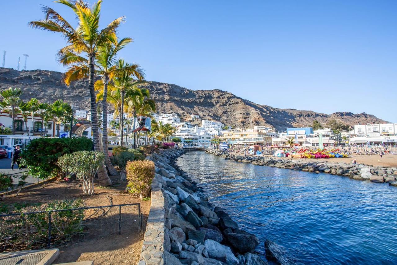 Ribera Del Puerto - Luxe Apartement With Great Terrace And Sea View Puerto De Mogan Exterior photo