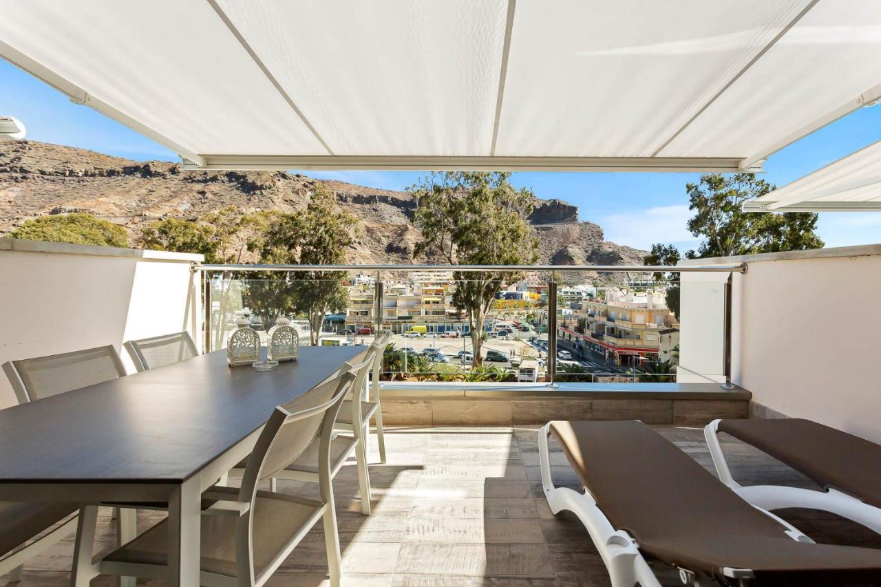 Ribera Del Puerto - Luxe Apartement With Great Terrace And Sea View Puerto De Mogan Exterior photo